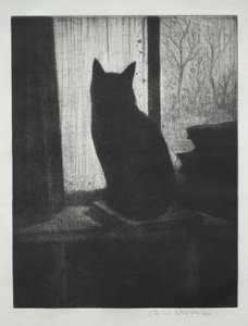 O gato de Christopher Richard Wynne Nevinson