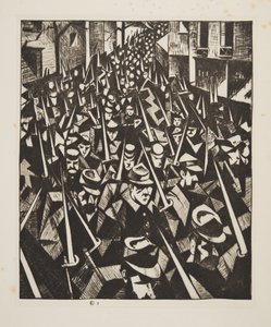 Um amanhecer de Christopher Richard Wynne Nevinson