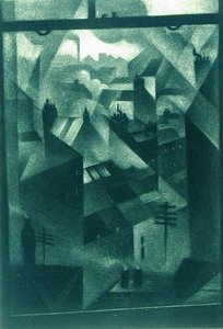 A partir de uma Janela de Escritório de Christopher Richard Wynne Nevinson