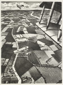 No ar, 1917 de Christopher Richard Wynne Nevinson