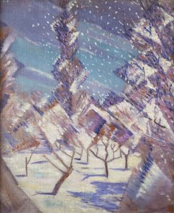 As Quatro Estações: Inverno, c.1919 de Christopher Richard Wynne Nevinson
