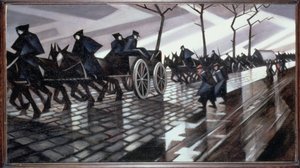 O caminho para Ypres de Christopher Richard Wynne Nevinson