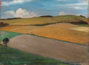 O rodízio em Goodwood, década de 1930 de Christopher Richard Wynne Nevinson