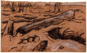 Uma árvore caída, c1914. de Christopher Williams