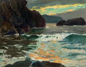 Noite, Baía de Cardigan