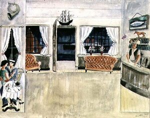 O Bar do Ship Inn, St. Ives de Christopher Wood