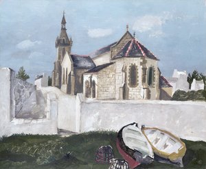 Igreja Treboul, Bretanha de Christopher Wood