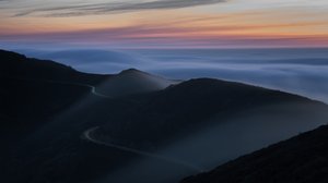 Estrada da Montanha do Crepúsculo