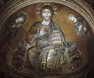 Cristo em Majestade. Mosaico