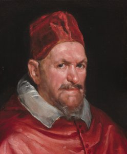 Papa Inocêncio X de Circle of Diego Velázquez