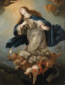 Maria Imaculada de Circle of Mateo Cerezo