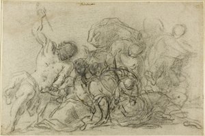 Massacre dos Inocentes de Circle of Titian