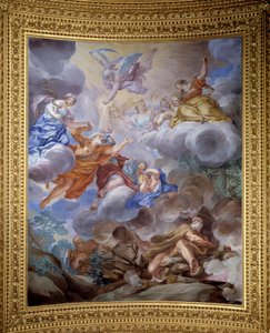 Alegoria de Saturno exaltando a magnificência da família Medici - Fresco