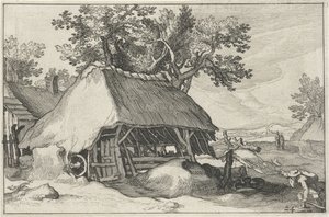 Quinta
Paisagens com explorações agrícolas (título da série) de Claes Jansz. Visscher (II)