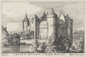 Vista do Muiderslot
t