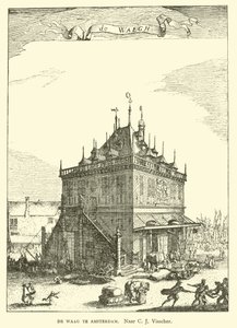 Waag (casa de pesagem) ou Amsterdã