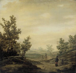 Estrada nas Dunas de Claes van Beresteyn (attributed to)