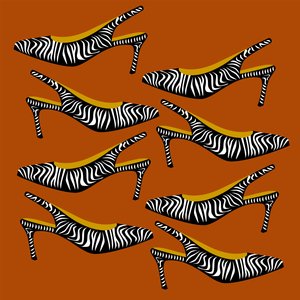 Zebra Slingbacks de Claire Huntley