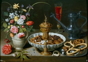 Natureza Morta - Natureza Morta - Pintura de Clara Peeters (1594-1658)