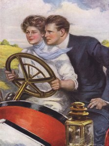 Amor e seis cilindros de Clarence F. Underwood