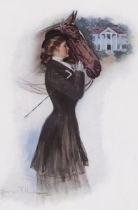 Mulher, cavalo