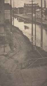 Postes de telégrafo, c.1900.
