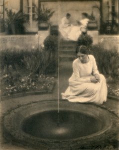 A fonte (impressão de platina)