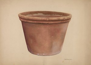 Urna de Flores de Clarence W. Dawson