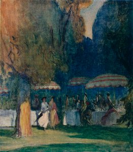 Em Kensington Gardens, 1914 de Claude Allin Shepperson
