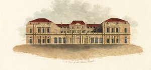 Uma visão do Palais-Royal, Paris