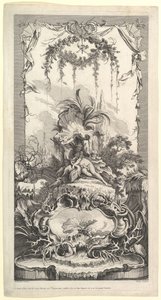 Leda e o Cisne.n.d. de Claude Augustin Duflos