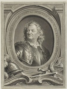 Retrato de Jean-Victor, Barão de Besenval de Claude Drevet
