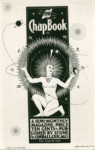 Claude F. Bragdon: The Chap Book, uma revista semestral. EUA ... (litografia) de Claude Fayette Bragdon