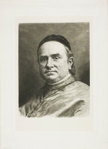 Monsenhor Pie, Bispo de Poitiers de Claude Ferdinand Gaillard