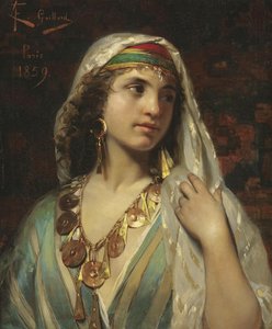Odalisca de Claude Ferdinand Gaillard