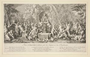 Festa de BACCHUS, celebrada por Sátiros e Bacantes