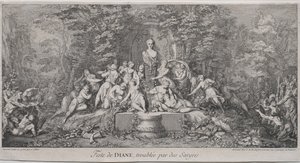 Os Quatro Festivais: Festival de Diana de Claude Gillot