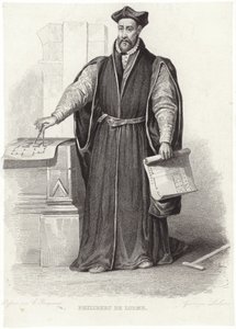 Retrato de Philibert do olmo de Claude Jacquand
