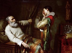 Os últimos momentos de Cristóvão Colombo, 1870.
