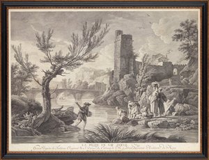 gravuras em aço francês de Claude Joseph (after) Vernet