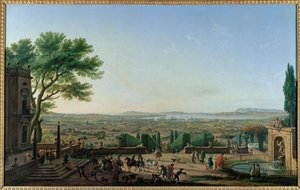A cidade e o porto de Toulon ... de Claude Joseph Vernet