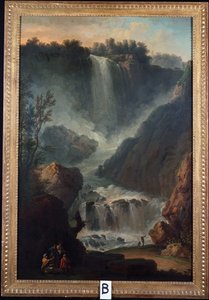 As Cataratas de Terni de Claude Joseph Vernet