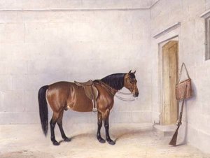 Pónei de Tiro da Baía Selada de Claude L. Ferneley