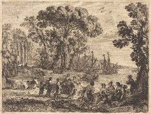 Europa e o Touro de Claude Lorrain
