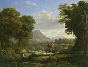 Paisagem com São Jorge e o Dragão de Claude Lorrain