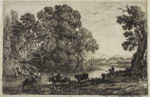 O vaqueiro de Claude Lorrain