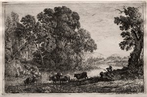 O vaqueiro de Claude Lorrain