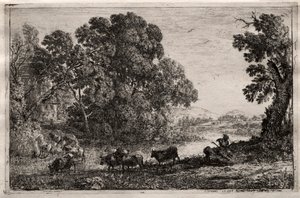 O Cowherd, 1606. de Claude Lorrain