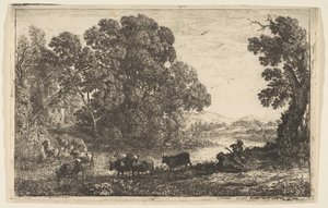O Cowherd, 1636. de Claude Lorrain