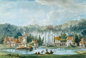 O Hameau, Petit Trianon, 1786